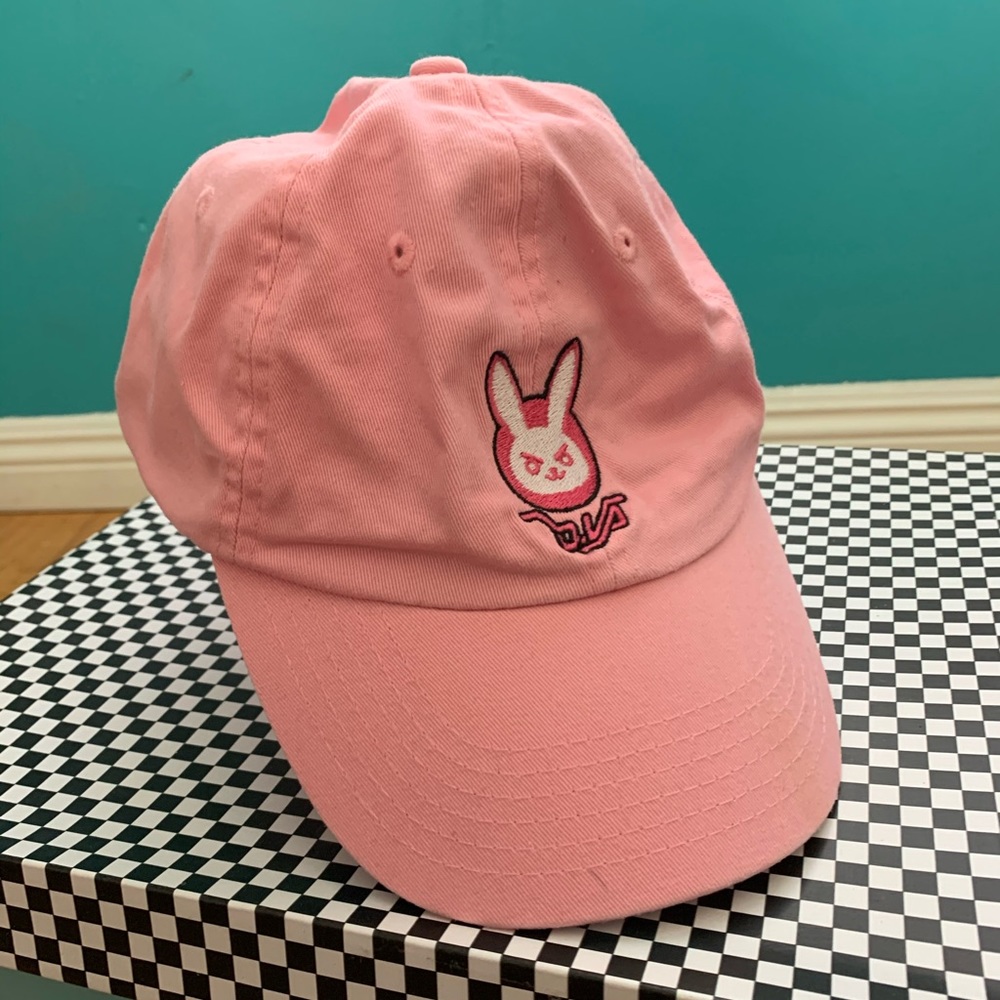 D. Va from Overwatch Pink Hat